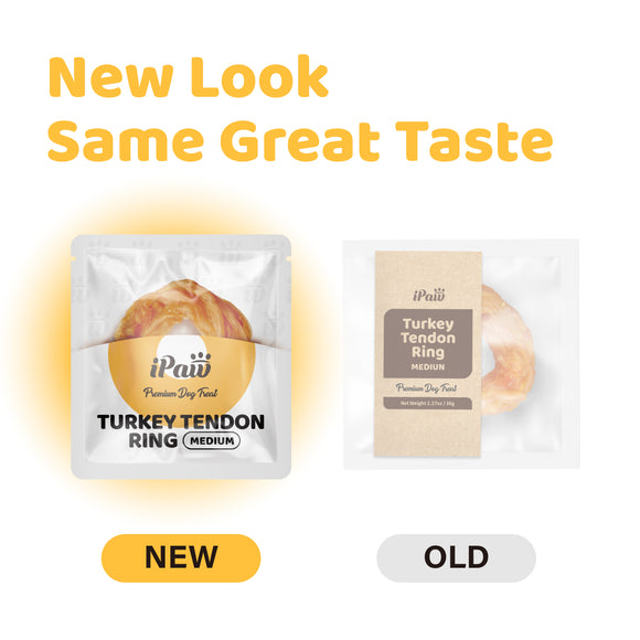 iPaw -  Turkey Tendon for Dogs (Medium Ring)