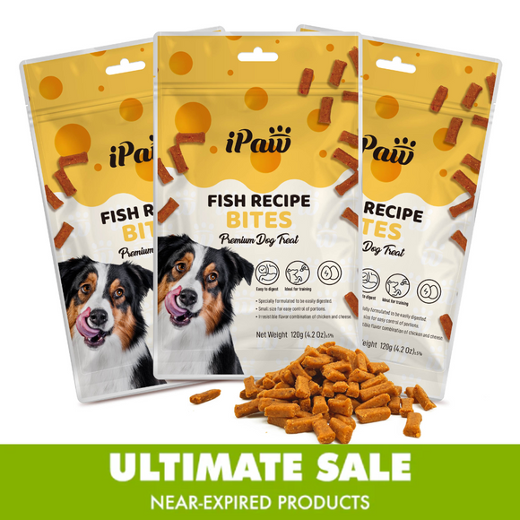 iPaw - Fish Recipe Bites (Best by Dec 2025)