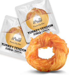 iPaw -  Turkey Tendon for Dogs (Medium Ring)