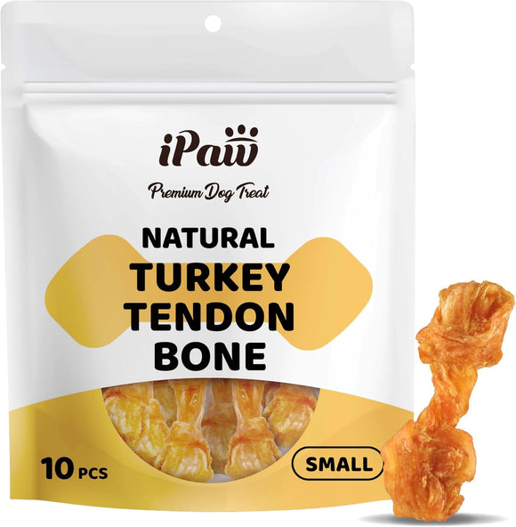 iPaw - Turkey Tendon for Dogs (Small Bone)