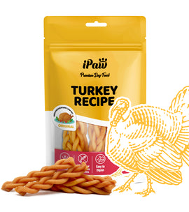iPaw - Turkey Meat (Braided Stick)