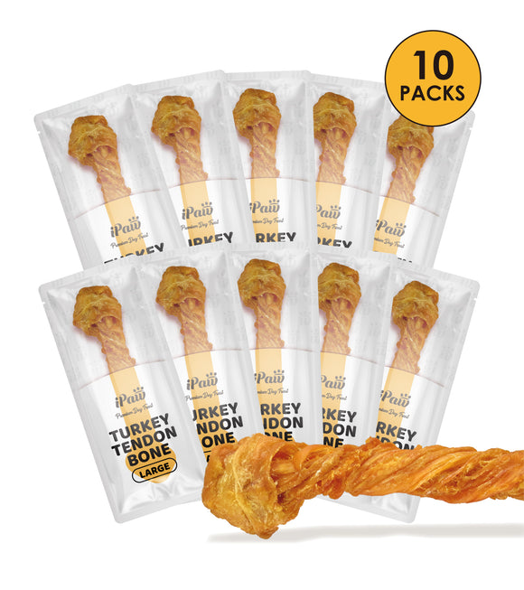 AFreschi & iPaw - Turkey Tendon for Dogs (Large Bone)