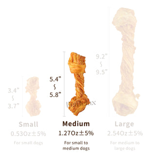 AFreschi - Turkey Tendon for Dogs (Medium Bone)-Box
