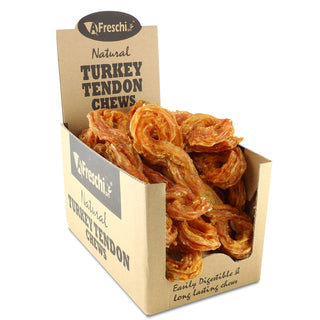 AFreschi - Turkey Tendon for Dogs (Large Rope)-Box