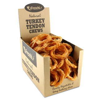 AFreschi - Turkey Tendon for Dogs (Small Ring)