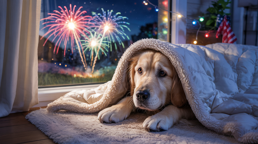 🎆 How to Prepare Your Dog for the 4th of July: 5 Tips to Keep Your Pup Calm & Happy🐶