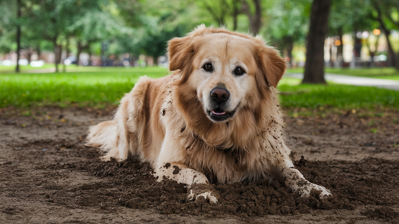 Why do dogs roll in poop?