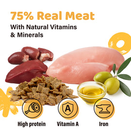 iPaw - Air-dried Turkey Dog Treats - 0