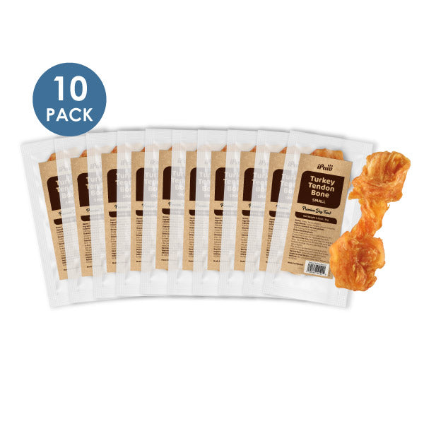 AFreschi & iPaw - Turkey Tendon for Dogs (Small Bone)