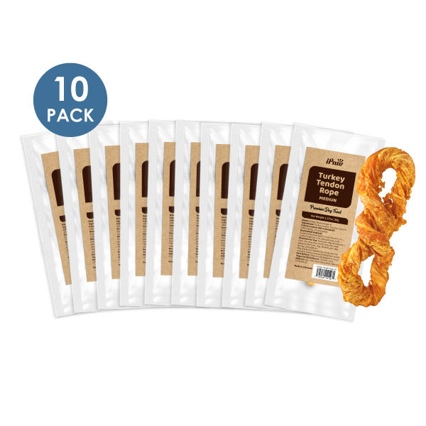 iPaw -  Turkey Tendon for Dogs (Medium Rope) - 0