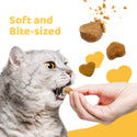 iPaw - Soft Cat Treats for Indoor Cats, Healthy Kitten Snacks with Probiotics, Grain Free, Easy to Digest (Chicken and Cranberry)