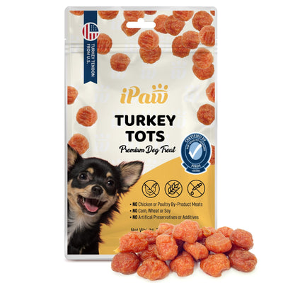iPaw - Turkey Tendon for Dogs (Turkey Tots)    Discount code: TOTS15OFF