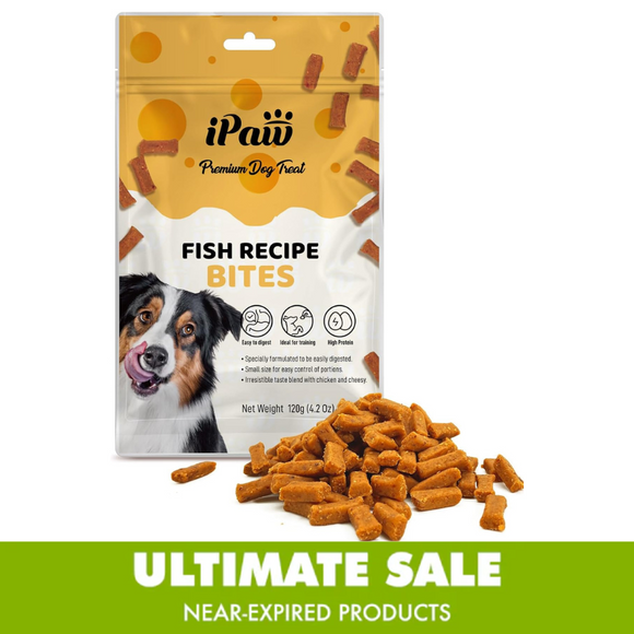 iPaw - Fish Recipe Bites (Best by Dec 2025)
