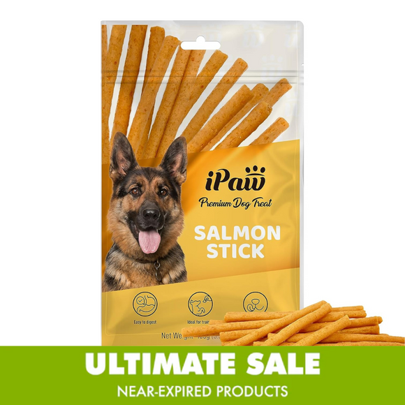 Final Batch on Sale – Near-Expired Products - iPaw - Salmon Stick (Best by Dec 2025)