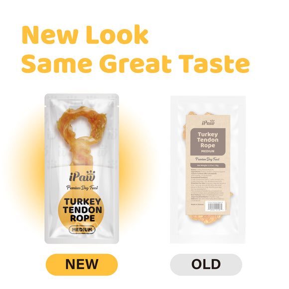 iPaw -  Turkey Tendon for Dogs (Medium Rope)