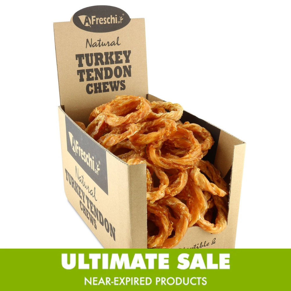 Near-Expired Products - AFreschi - Turkey Tendon for Dogs (Small Ring) - Box  Best by Dec 2025