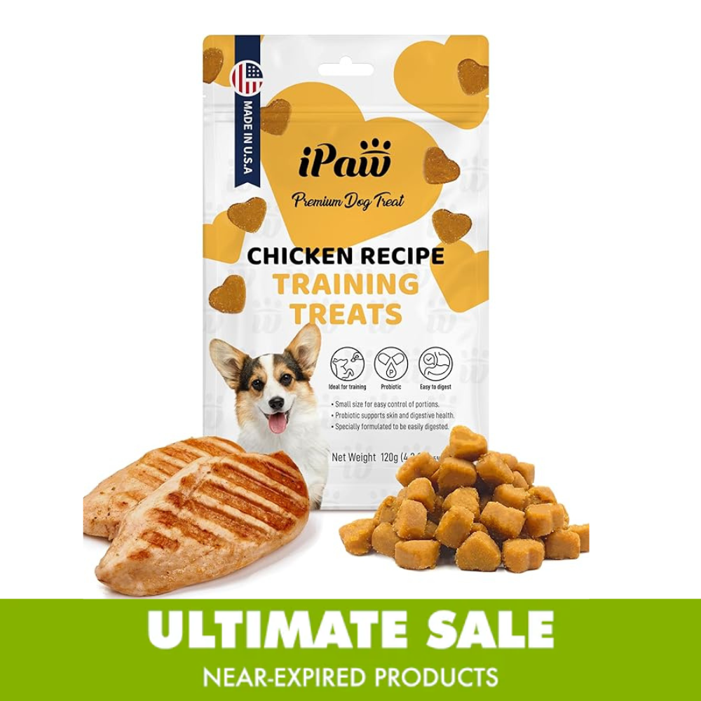 Final Batch on Sale – Near-Expired Products -iPaw - Soft Treat for Dogs (Chicken) Best by Jan 2026