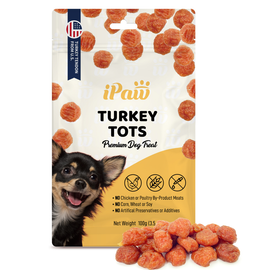 iPaw - Turkey Tendon for Dogs (Turkey Tots)