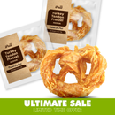 iPaw - Turkey Tendon for Dogs (Medium Pretzel)-1