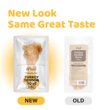 iPaw - Turkey Tendon for Dogs (Small Bone) Classic SKU:IPCKTB01A-4 - 0