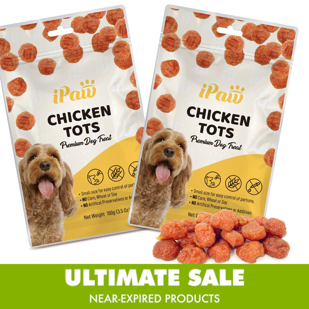 Near-Expired Products - iPaw - Chicken Tots ( Best by Dec 2025 )