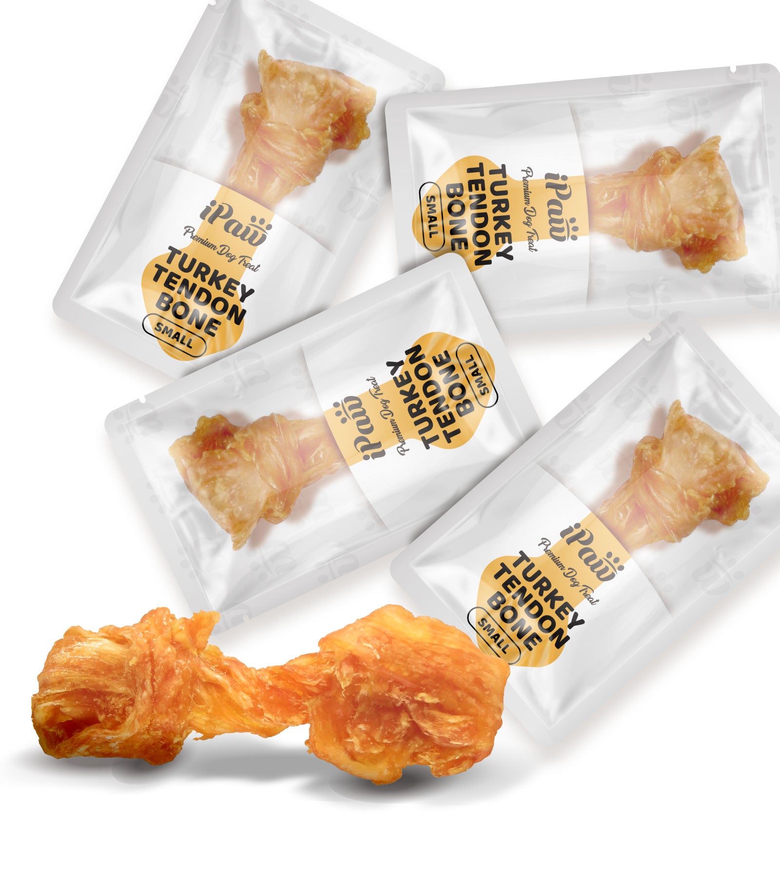 AFreschi & iPaw - Turkey Tendon for Dogs (Small Bone)
