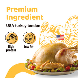 iPaw - Turkey Tendon for Dogs (Soft Strip) - 0