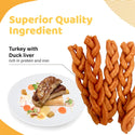 iPaw -  Turkey Meat with Duck Liver (Braided Stick)