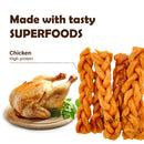 Final Batch on Sale - Near-Expired Products - AFreschi - Turkey Tendon for Dogs (Classic Series - Braided Stick) Best By Mar 2026-5