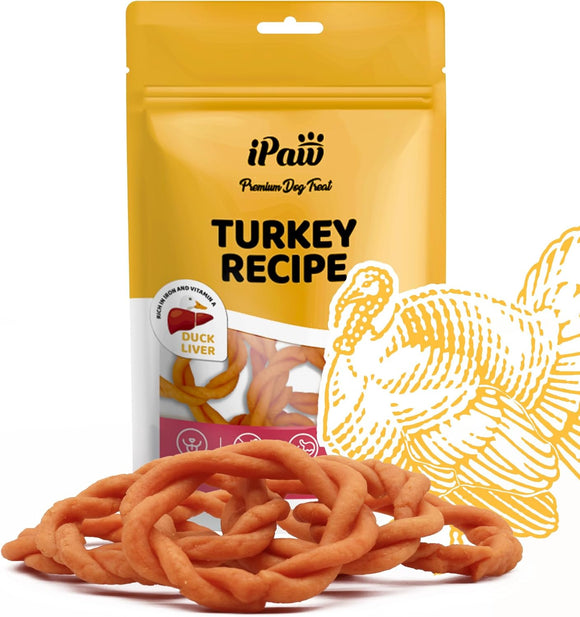 iPaw -  Turkey Meat with Duck Liver (Ring)