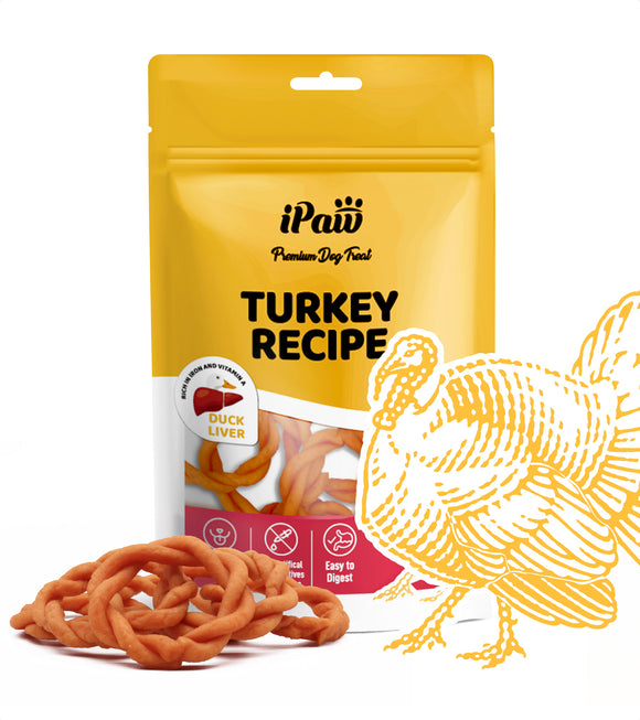 iPaw -  Turkey Meat with Duck Liver (Ring)