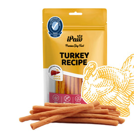 iPaw -  Turkey Meat with Duck Liver (Thin Stick)