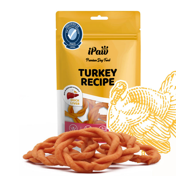 iPaw -  Turkey Meat with Duck Liver (Ring)