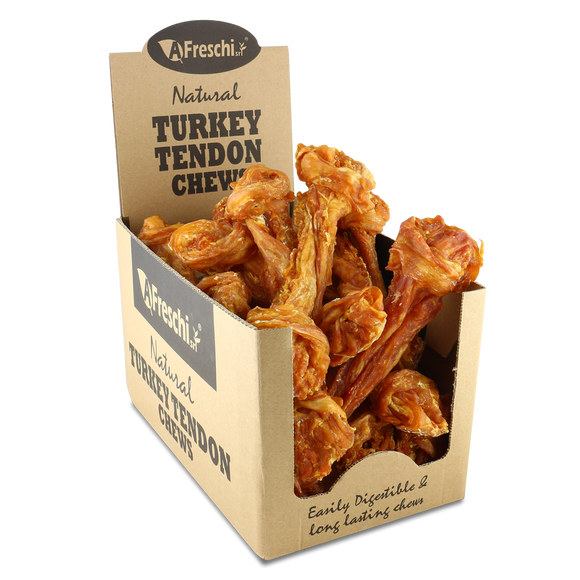Final Batch on Sale – Near-Expired Products - AFreschi - Turkey Tendon for Dogs (Large Bone) Best by Dec 2025