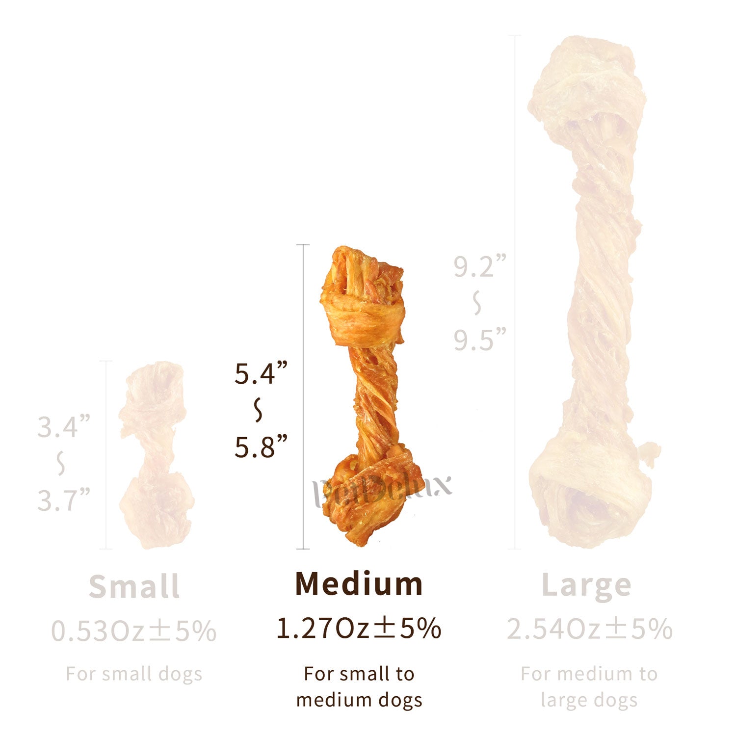 iPaw - Turkey Tendon for Dogs (Medium Bone) - 0