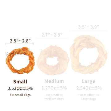 iPaw - Turkey Tendon for Dogs (Small Ring) - 0