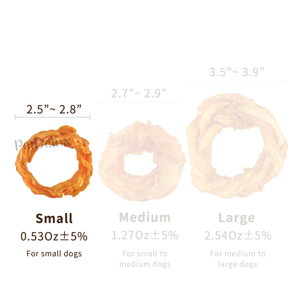 AFreschi & iPaw - Turkey Tendon for Dogs (Small Ring)