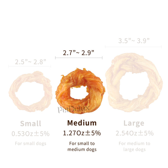 iPaw -  Turkey Tendon for Dogs (Medium Ring)