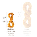 AFreschi & iPaw -  Turkey Tendon for Dogs (Medium Rope)-2