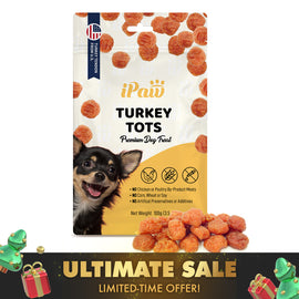 iPaw - Turkey Tendon for Dogs (Turkey Tots)