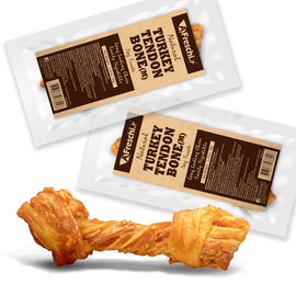 AFreschi & iPaw - Turkey Tendon for Dogs (Medium Bone)