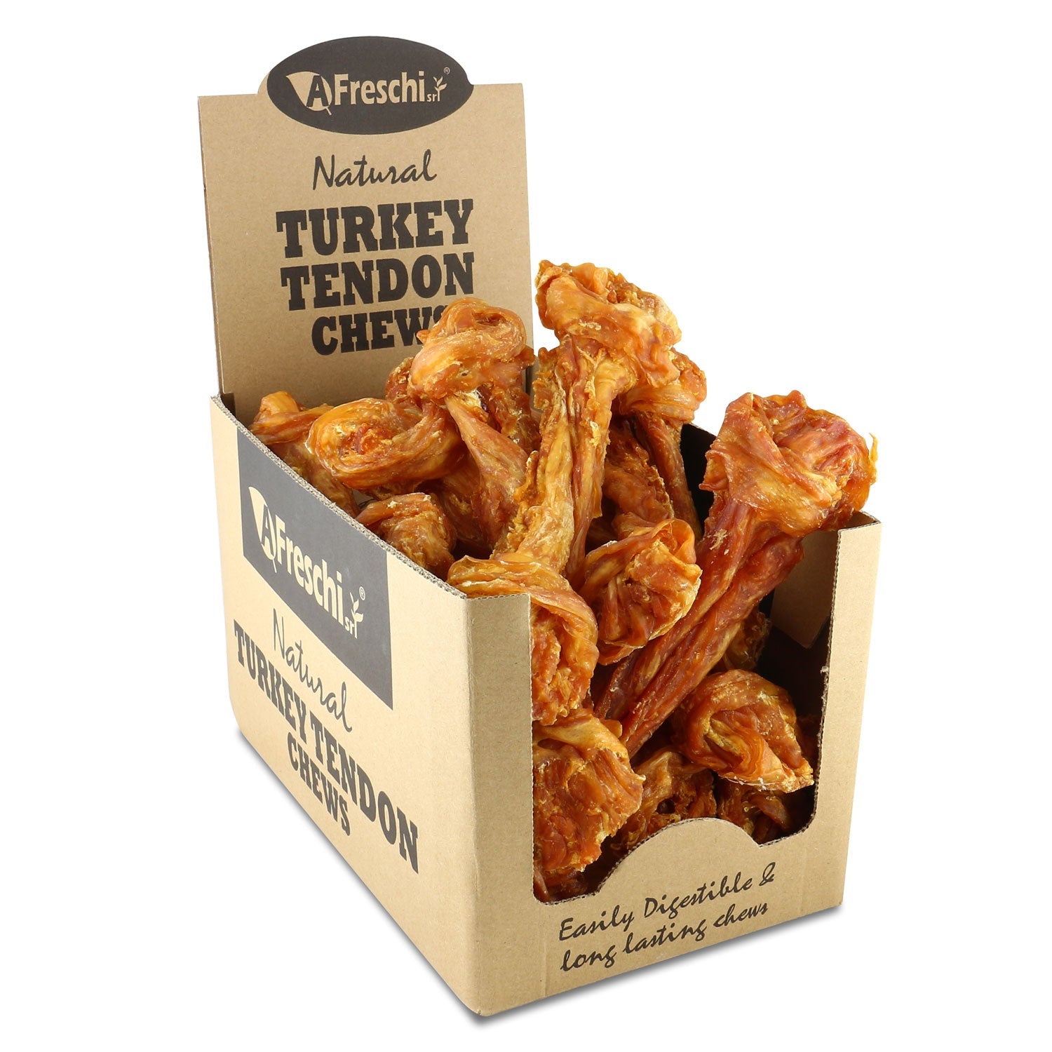AFreschi - Turkey Tendon for Dogs (Large Bone) - Box